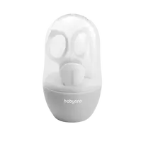 BABYONO Set detska manikúra šedá