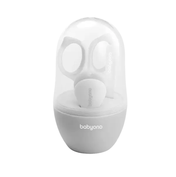 BABYONO Set detska manikúra šedá