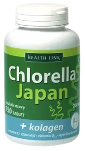 HEALTH LINK Chlorella Japan + Kolagén 750 tabliet