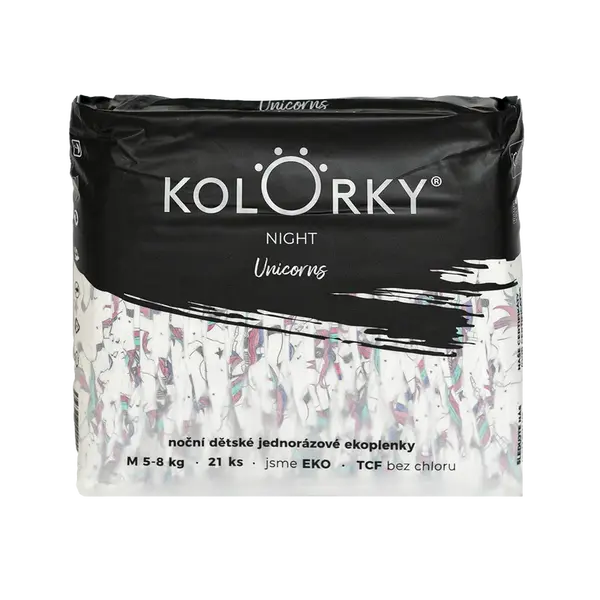 KOLORKY NIGHT Jednorožec veľ. M (5-8 kg) 21 ks