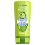 GARNIER Fructis Strength & Shine Posilňujúci balzam pre všetky typy vlasov bez lesku a sily, 200 ml
