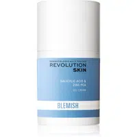 Revolution Skincare Blemish Salicylic Acid & Zinc PCA hydratačný gél krém pre mastnú a problematickú pleť 50 ml