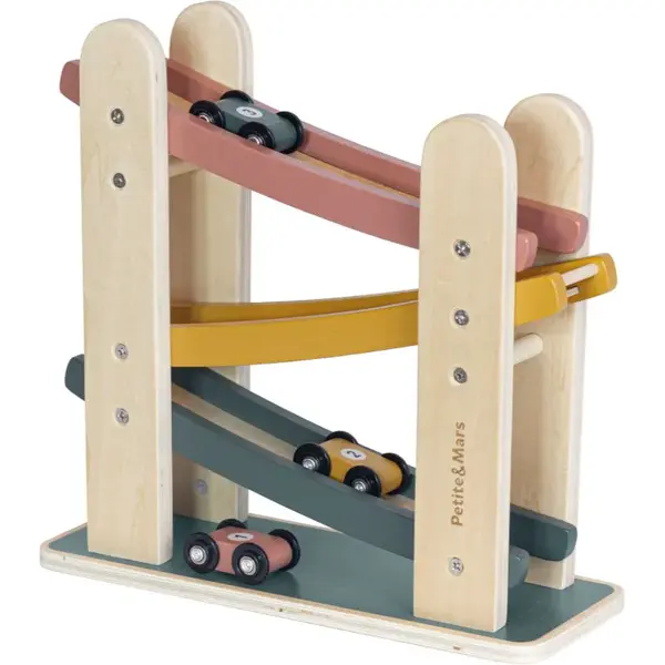 Petite&Mars Wood of Mars Milky Way hračka z dreva Aurora Pink 1 ks