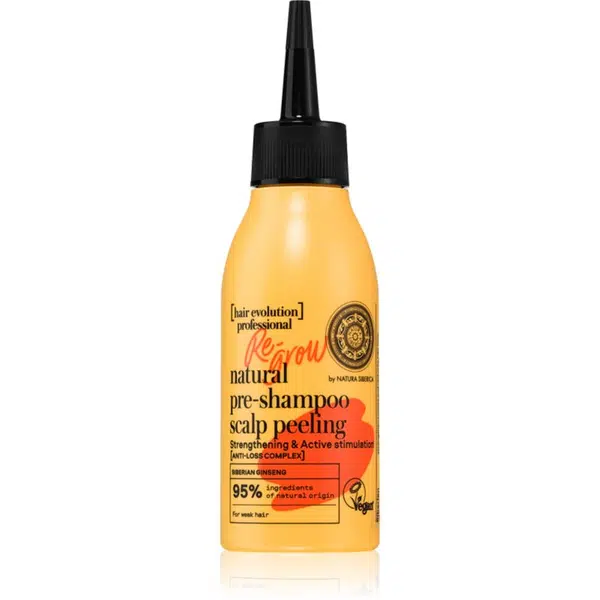 Natura Siberica Hair Evolution Re-Grow povzbudzujúci peeling na vlasy a vlasovú pokožku 115 ml