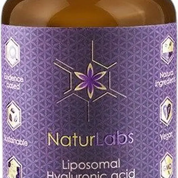 NATURLABS Kyselina hyalurónová + Vitamín C liposomálna 30 kapsúl