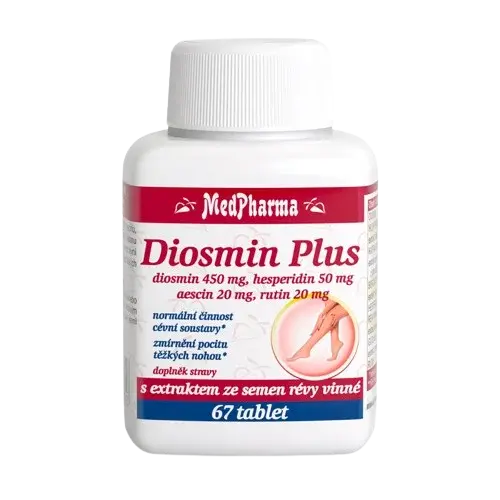 MEDPHARMA Diosmin Plus 67 tabliet
