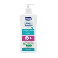 CHICCO Šampón na telo s dávkovačom Baby Moments Relax 93% prírodných zložiek 500 ml