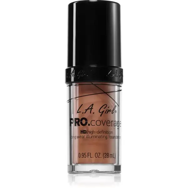 L.A. Girl Cosmetics PRO. Coverage rozjasňujúci tekutý make-up odtieň Beige 28 ml