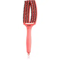 Olivia Garden Fingerbrush Boar & Nylon kefa na vlasy so štetinami z nylonu a diviaka Red Confidence 1 ks