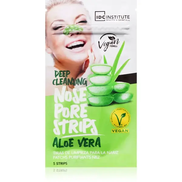 IDC Institute Aloe Vera čistiace pásiky na nos 5 ks