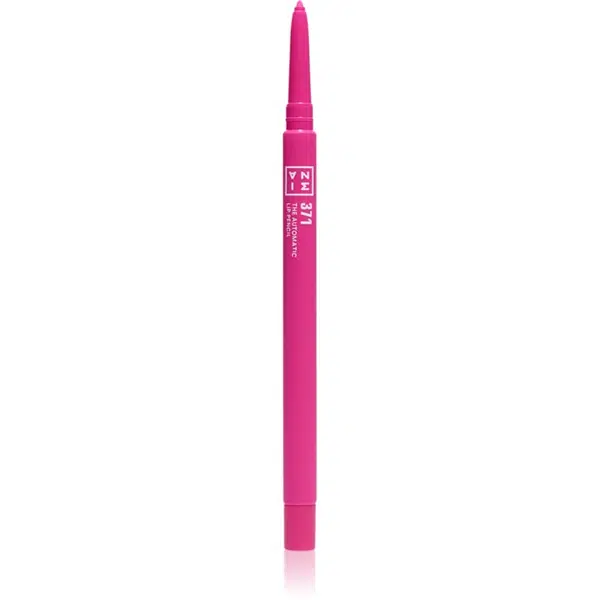 3INA The Automatic Lip Pencil kontúrovacia ceruzka na pery odtieň 371 - Electric Pink 0.35 g