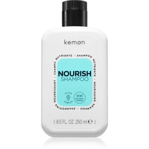 Kemon Nourish výživný šampón pre poškodené vlasy 250 ml