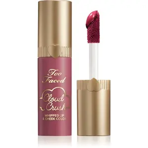 Too Faced Cloud Crush Whipped Lip & Cheek Color tekutá lícenka na pery a líca odtieň Bed of Roses 4.3 g
