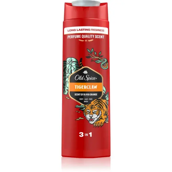 Old Spice Tigerclaw sprchový gél na tvár, telo a vlasy 400 ml
