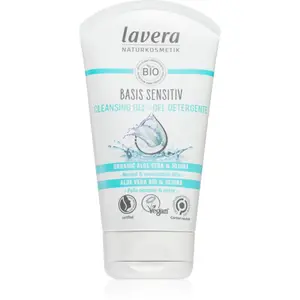 Lavera Basis Sensitiv jemný čistiaci gél pre normálnu až zmiešanú pleť 125 ml