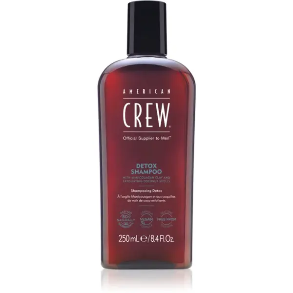 American Crew Detox Shampoo šampón na vlasy pre mužov 250 ml
