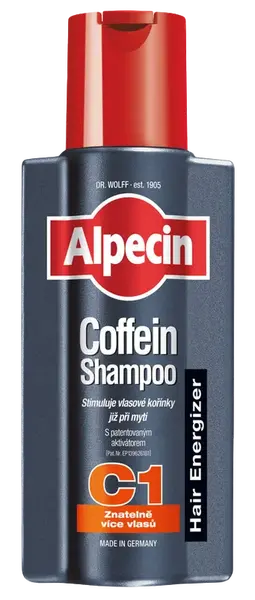 ALPECIN Hair Energizer Coffein Shampoo C1 kofeínový šampón proti vypadávaniu vlasov 250 ml