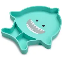 Melii Silicone Suction Plate tanier s prísavkou Shark 1 ks