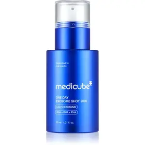 Medicube One Day Exosome Shot 2000 intenzívne regeneračné sérum pre rozjasnenie a vyhladenie pleti 30 ml
