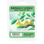 Kringle Candle Yuzu & Sage vosk do aromalampy 64 g