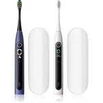 Oclean X Lite Set Duo pack sonická zubná kefka DUOBALENIE s cestovným púzdrom Dark Blue+Grey