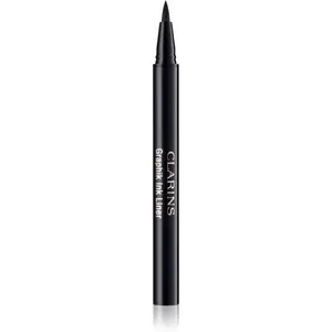 Clarins Graphik Ink Liner Liquid Eyeliner Pen dlhotrvajúci očné linky vo fixe odtieň 01 Intense Black 0.4 ml