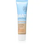 Bell Hypoallergenic Mat & Protect dlhotrvajúci zmatňujúci make-up SPF 25 odtieň 04 Peach 30 g
