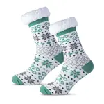 Ponožky na spanie HVIEZDIČKY zelené
