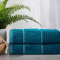Sada 2 ks froté uterákov TEO tmavo tyrkysová 50 x 90 cm