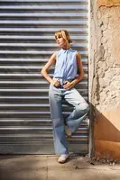 Marisse Women's Jeans L-Je-4604 L.Blue