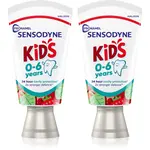 Sensodyne Pronamel Kids detská zubná pasta 0-6 Years 2x50 ml