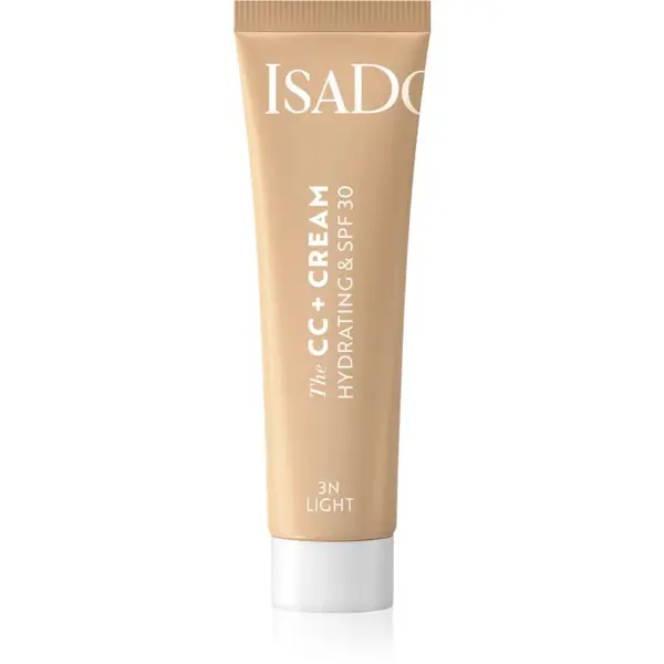IsaDora CC + Cream hydratačný CC krém SPF 30 odtieň 3N Light 30 ml