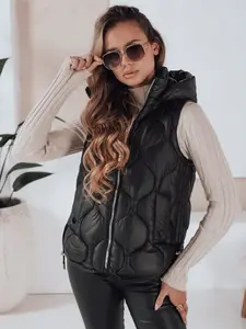 Dámska pikovaná vesta s kapucňou MISSVEST