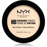 NYX Professional Makeup High Definition Finishing Powder púder odtieň 02 Banana 8 g