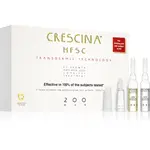 Crescina Transdermic 200 Re-Growth and Anti-Hair Loss starostlivosť pre podporu rastu a proti vypadávaniu vlasov pre mužov 20x3,5 ml