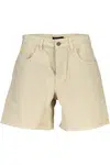 DESIGUAL JEANS SHORT WOMEN BEIGE