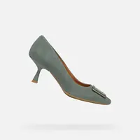 Light green women's pumps Geox Giselda - Women's