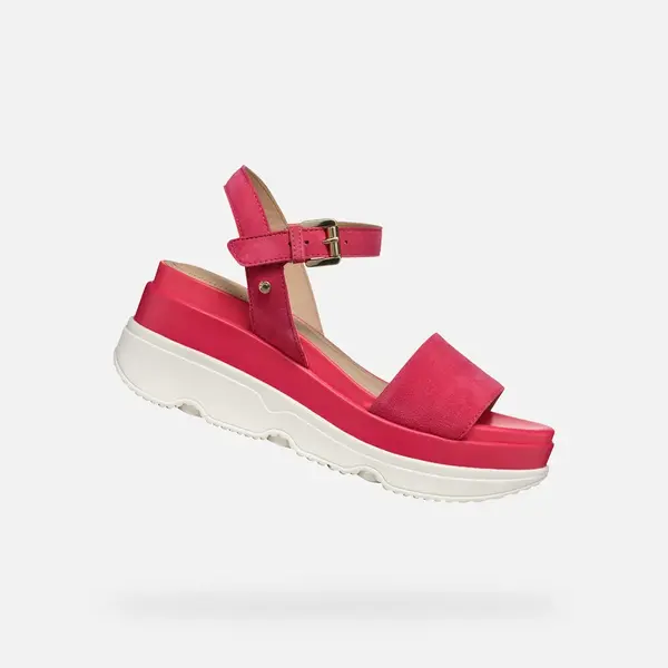 Pink women's sandals Geox Gardenia - Women's
