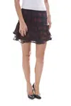 JOHN GALLIANO WOMEN'S SHORT SKIRT BLACK