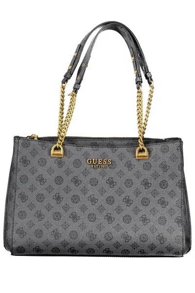 GUESS JEANS BLACK WOMEN'S BAG