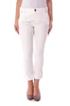 Biele dámske nohavice COLCCI