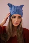 marka niezdefiniowana Čapica s fleece Rabbid K237 svetlý denim