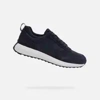 Dark blue men's sneakers Geox Volpiano - Men's
