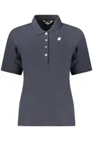 Dámske modré polo tričko K-WAY