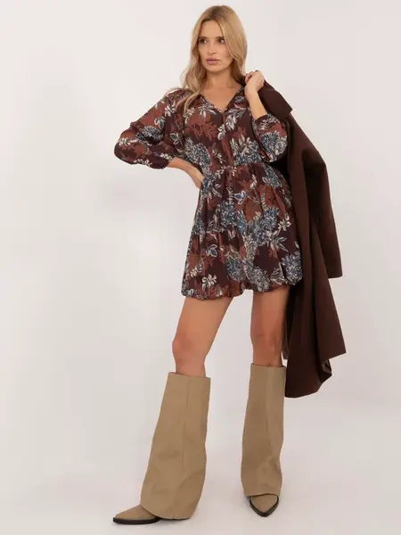 Dress-DHJ-SK-19861-6.42-brown