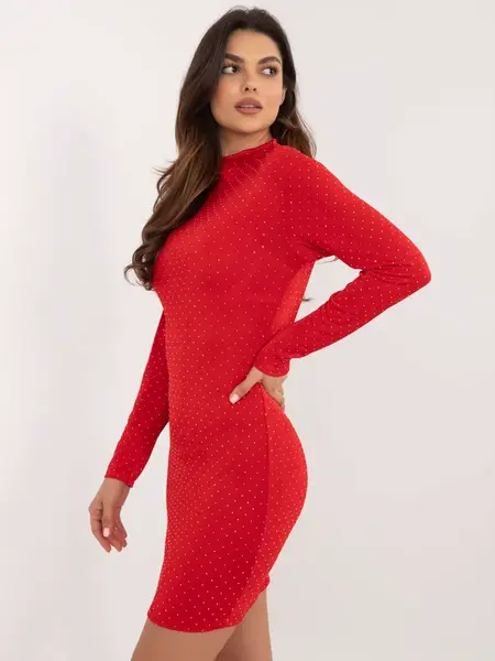 Dress-DHJ-SK-19935.35-red