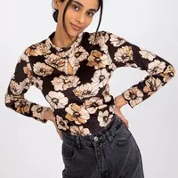 Blouse-DHJ-BZ-6291.56P-black-beige