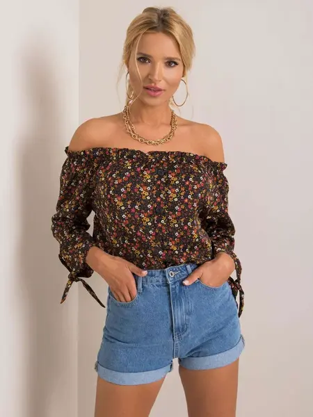 Blouse-D52211W10987A-black-red