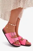 Boto Dámske Šľapky S Prackami Neonovo Rúžové Oliena