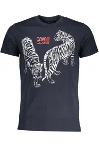 Pánske tričko Cavalli Class modré